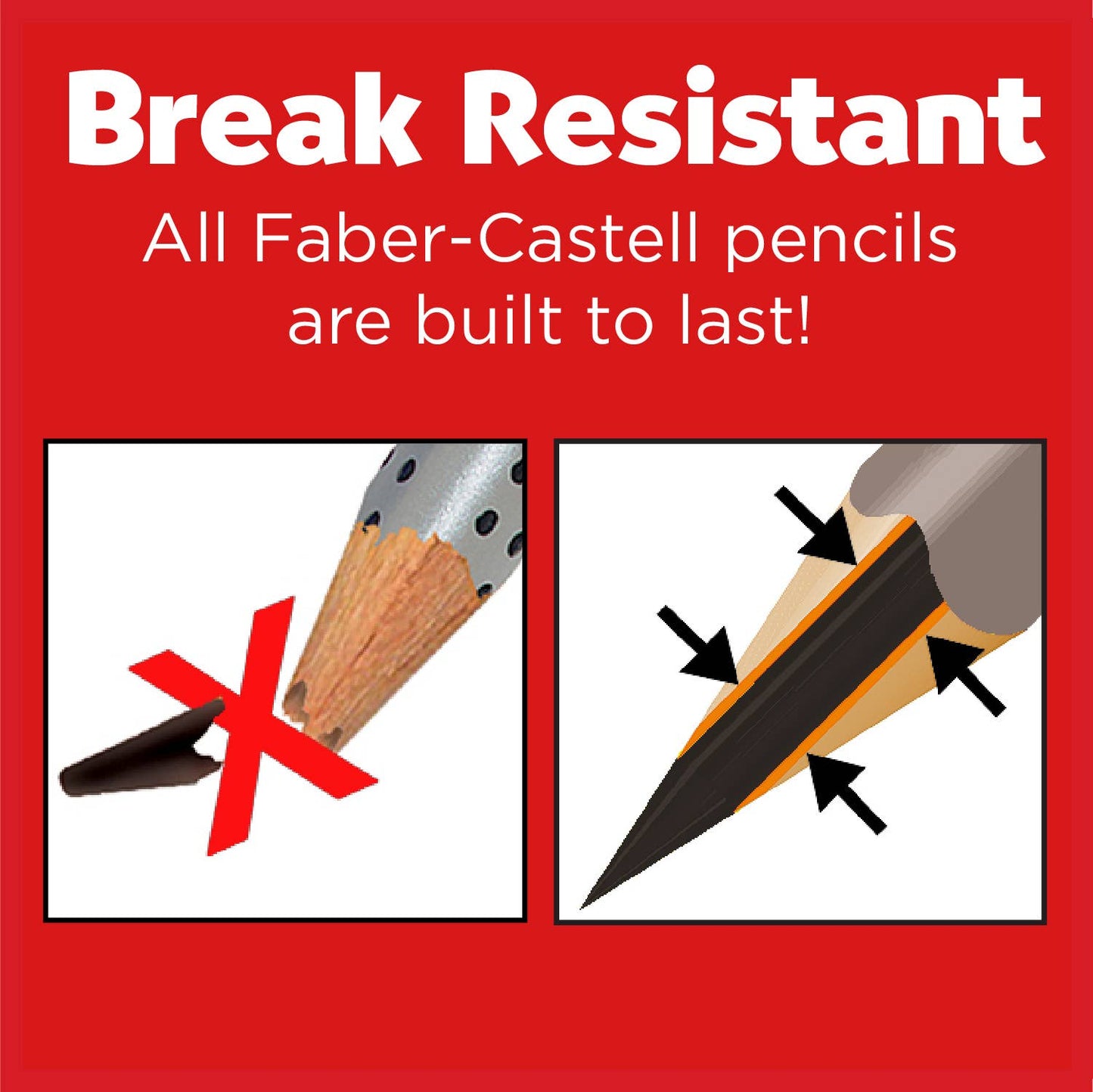 Faber-Castell - Jumbo Grip Graphite EcoPencil (B)