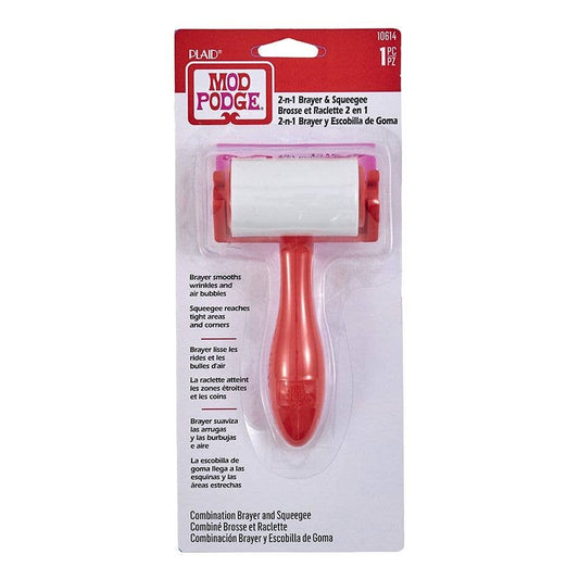 Plaid Crafts - Mod Podge 2 in 1 Brayer & Squeegee Tool
