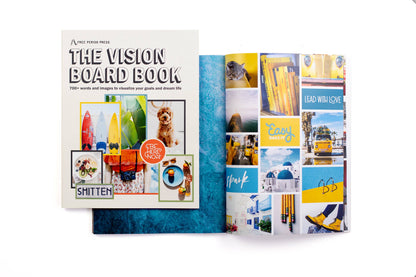 Free Period Press - The Vision Board Book: 700+ Words & Images