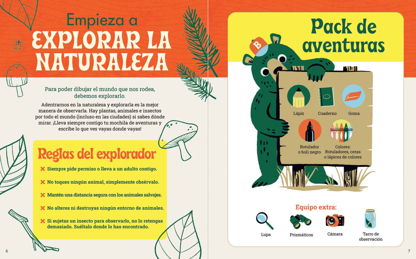 Rocky Nook - Cuaderno de Dibujo Para Exploradores de la Naturaleza