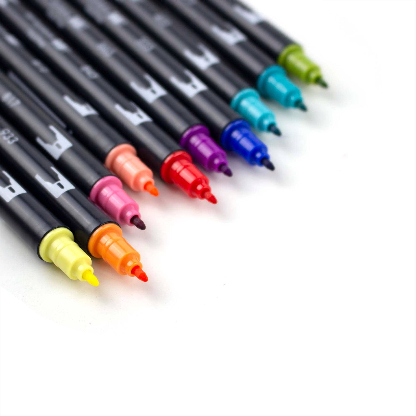 Tombow - Dual Brush Pen Art Markers: Retro - 10-Pack