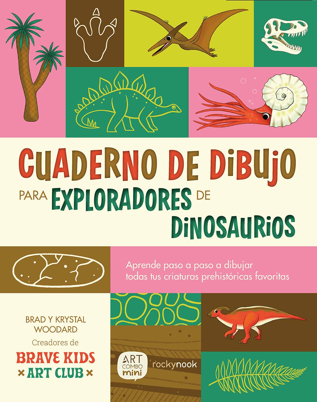 Rocky Nook - Cuaderno de Dibujo para Exploradores de Dinosaurios