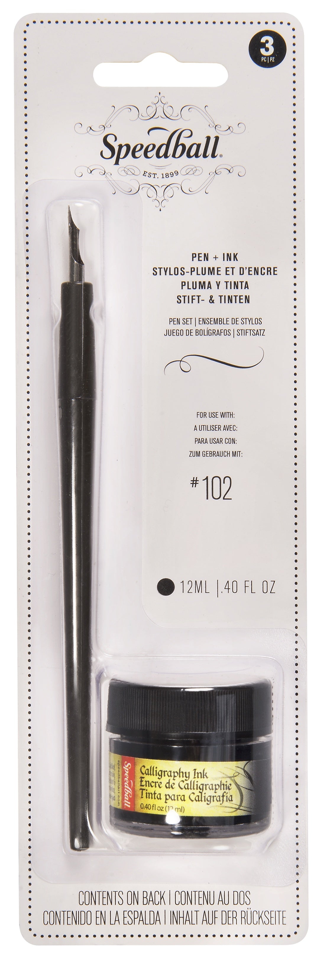 Speedball Pen + Ink