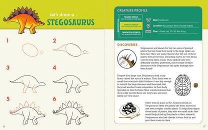 Rocky Nook - The Dinosaur Explorer's Drawing Guide For Kids