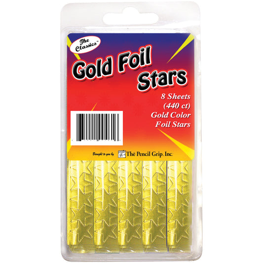 Gold Foil Star Stickers