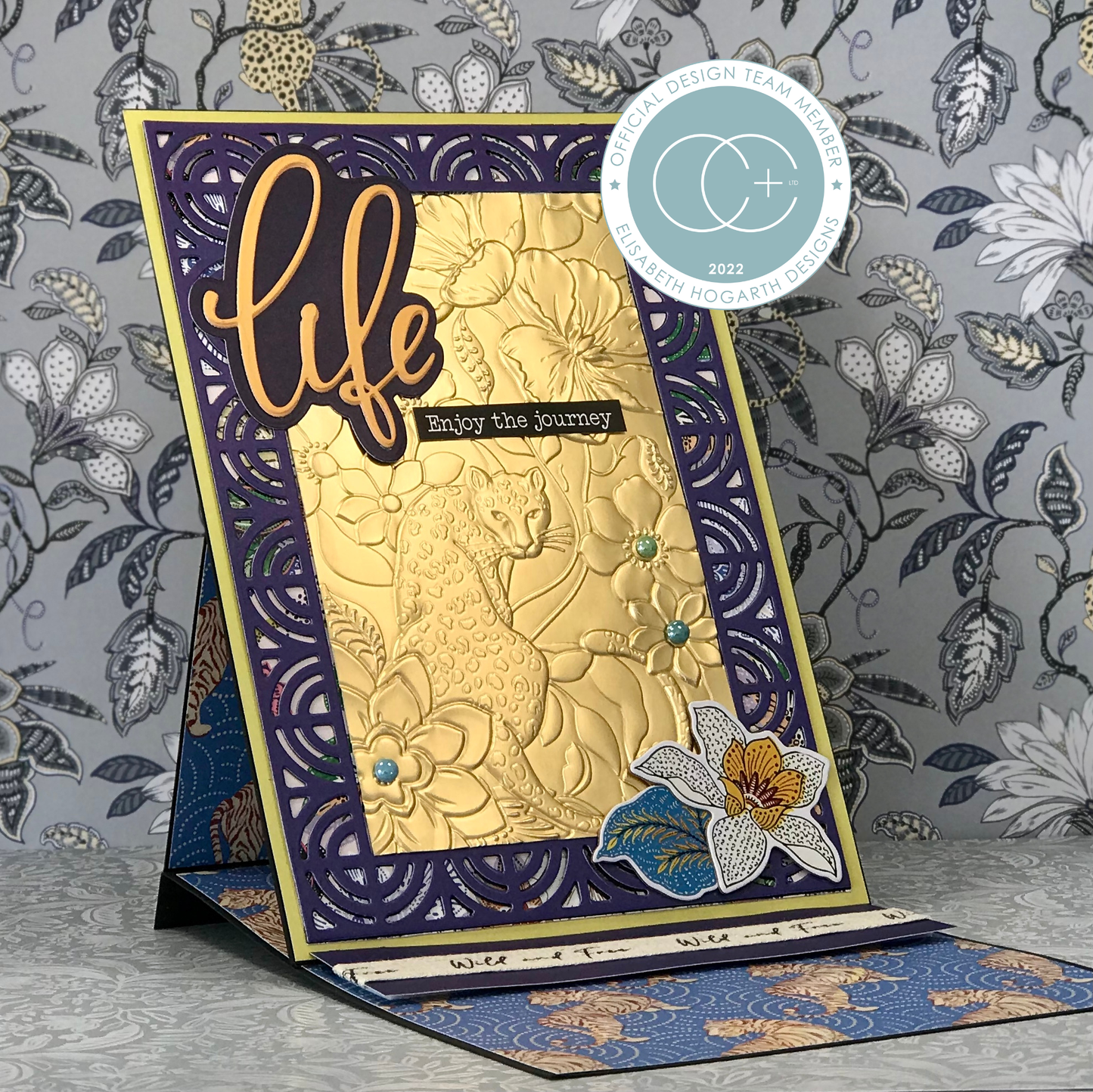 Ecstasy Crafts Distributing - Craft Consortium Enchanted Jungle - Chipboard Ephemera