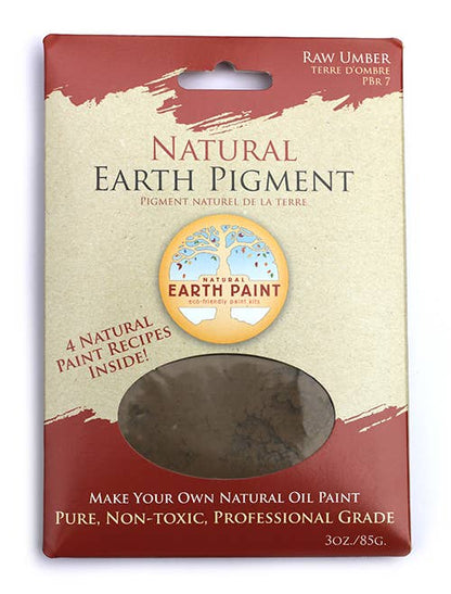 Natural Earth Paint - 3 oz. Earth & Mineral Pigments