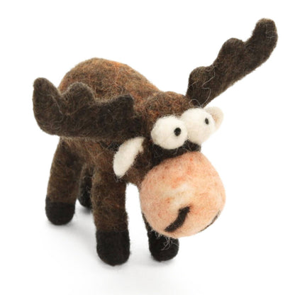 Woolbuddy - Needle Felting Moose Kit