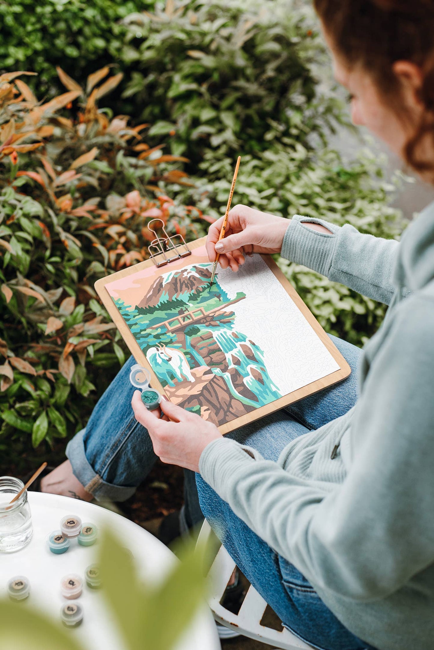 Elle Crée - Mount Rainier Paint-by-Number Kit
