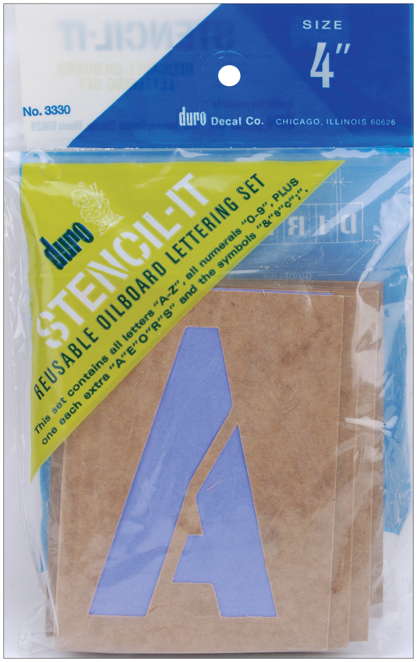 Duro Re-usable Letter Stencils