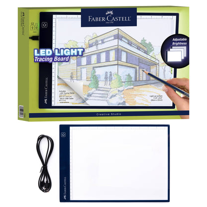 Faber-Castell - LED Light Tracing Tablet Board for Arts and Crafts