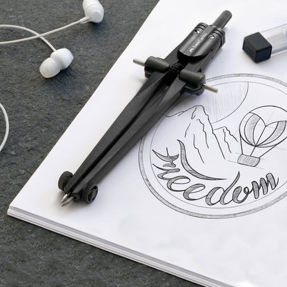 Faber-Castell - Quick-Set Compass Factory Blackstone