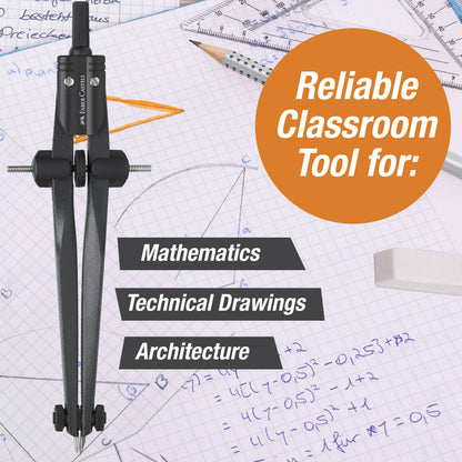 Faber-Castell - Quick-Set Compass Factory Blackstone