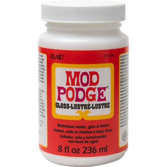 Plaid Crafts - Mod Podge Gloss Glue, Sealer, and Finish 8oz