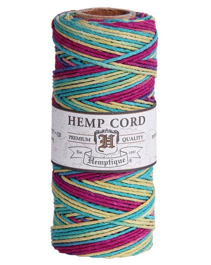 Hemptique - #20 1mm Hemp Cord Spools Variegated