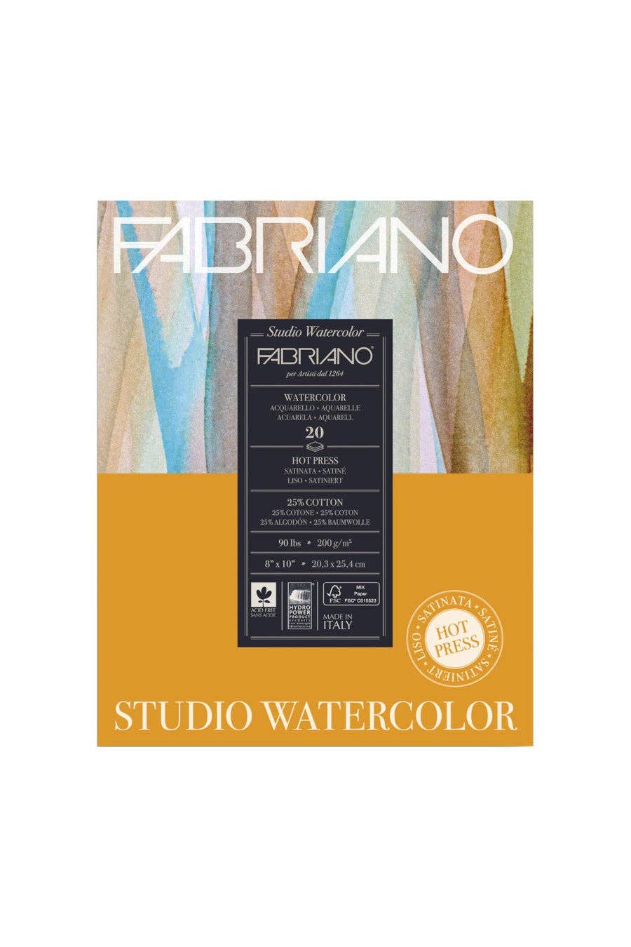 Fabriano Studio Watercolor Pad