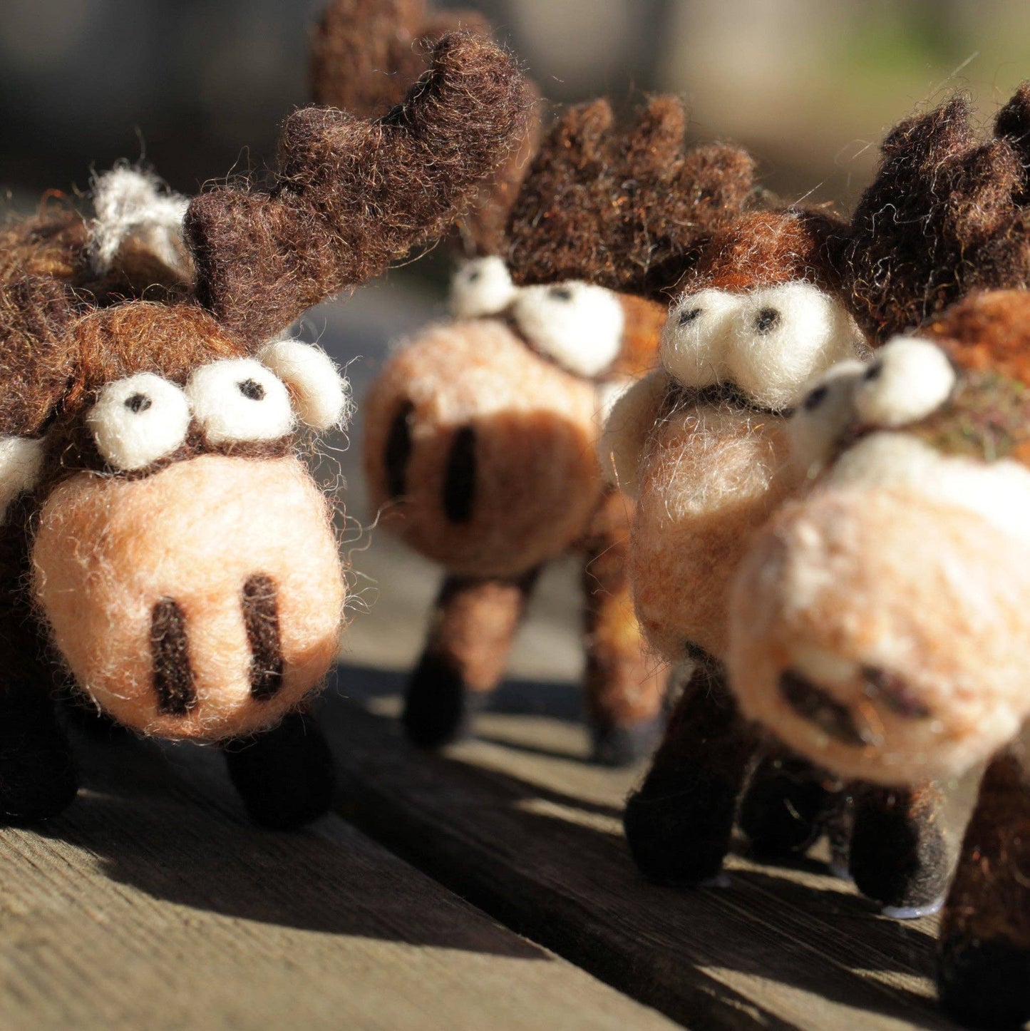 Woolbuddy - Needle Felting Moose Kit