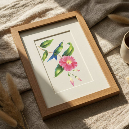 Willow Wolfe USA - Vintage Hummingbirds Oil Workbook by Willow Wolfe - Limited Quantities