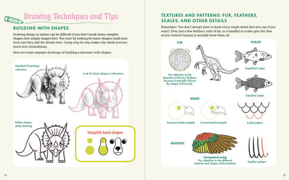 Rocky Nook - The Dinosaur Explorer's Drawing Guide For Kids