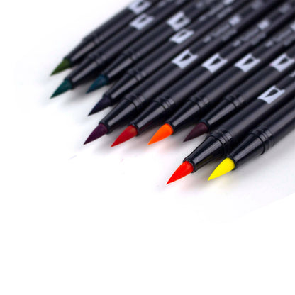 Tombow - Dual Brush Pen Art Markers: Retro - 10-Pack