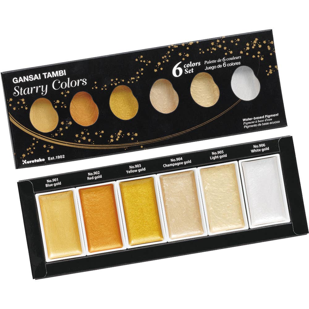 Kuretake Gansai Tambi Watercolors