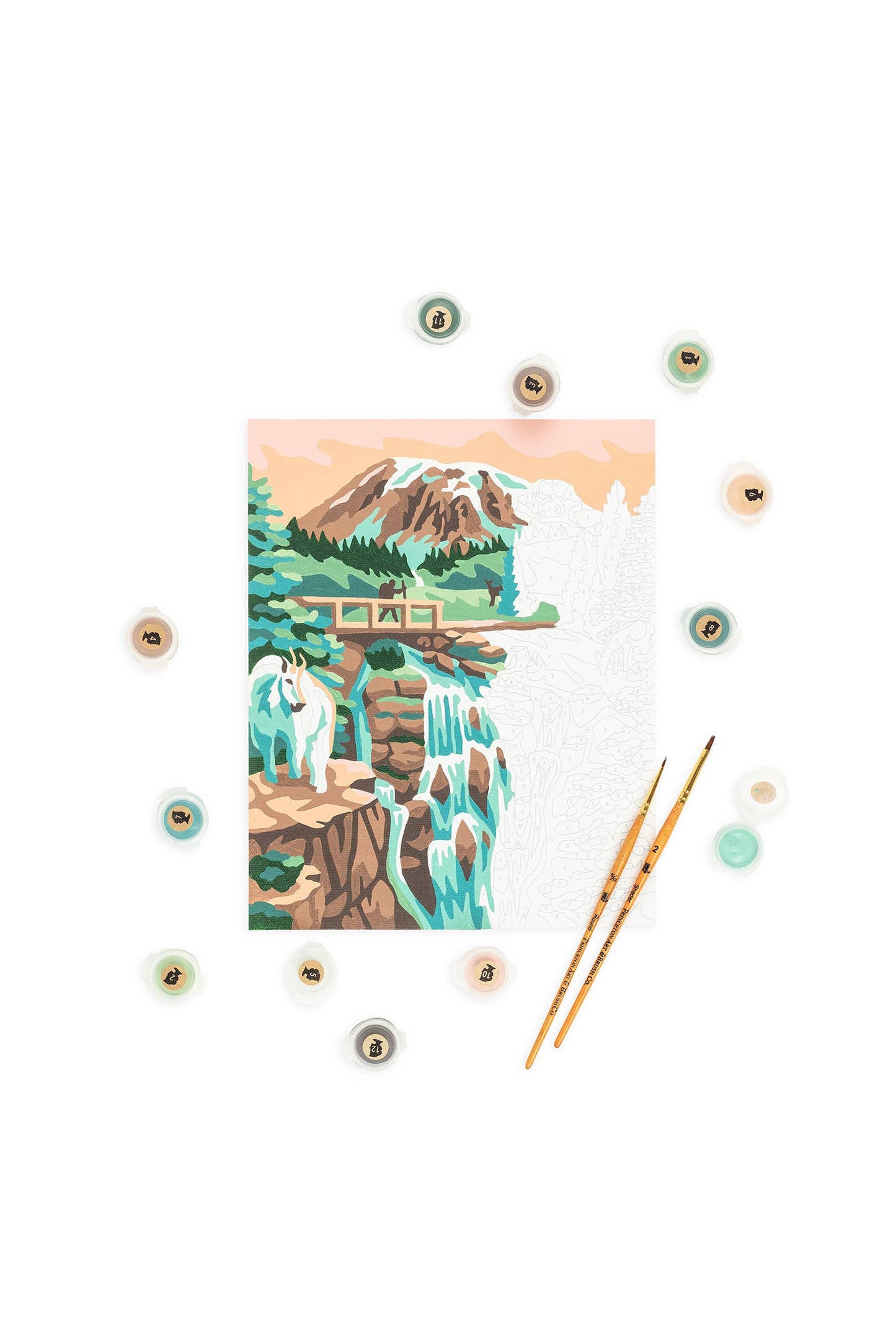 Elle Crée - Mount Rainier Paint-by-Number Kit