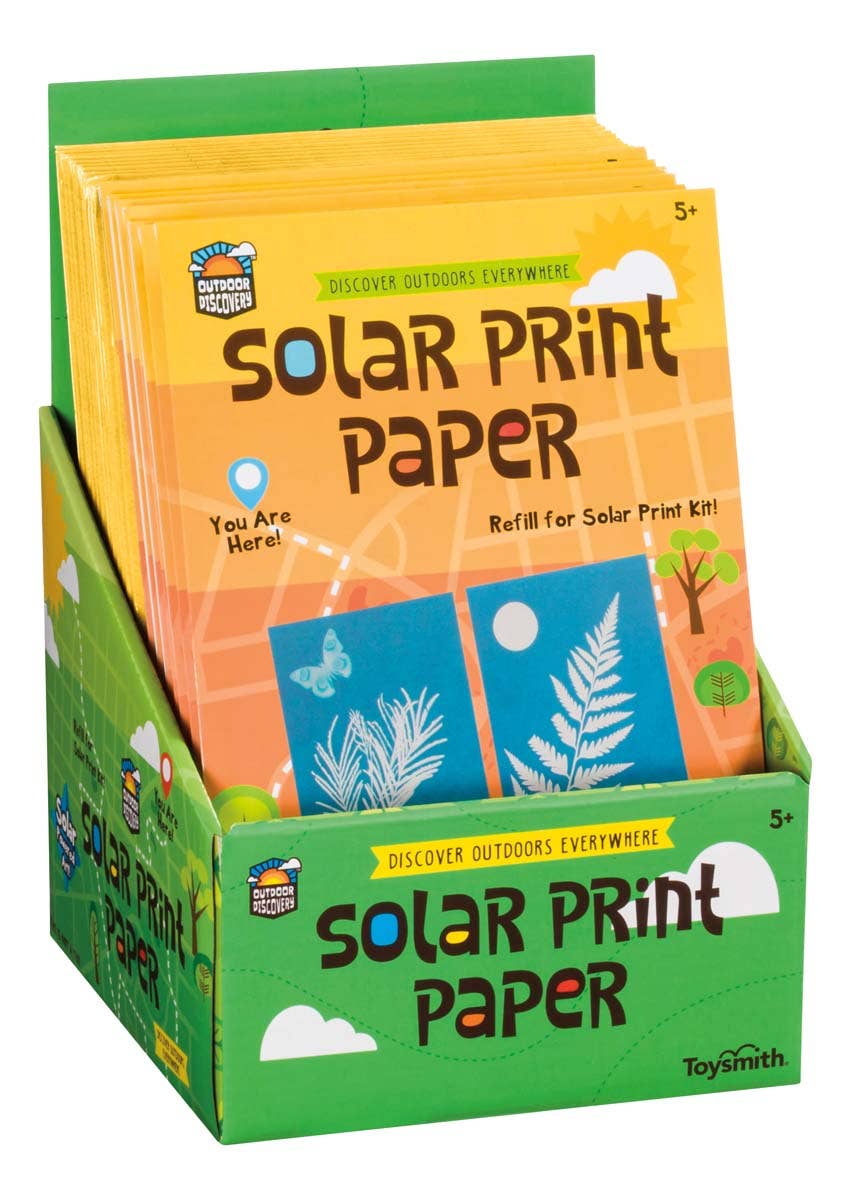 Toysmith - Outdoor Discovery Solar Print Kit Refill (Refill Only)