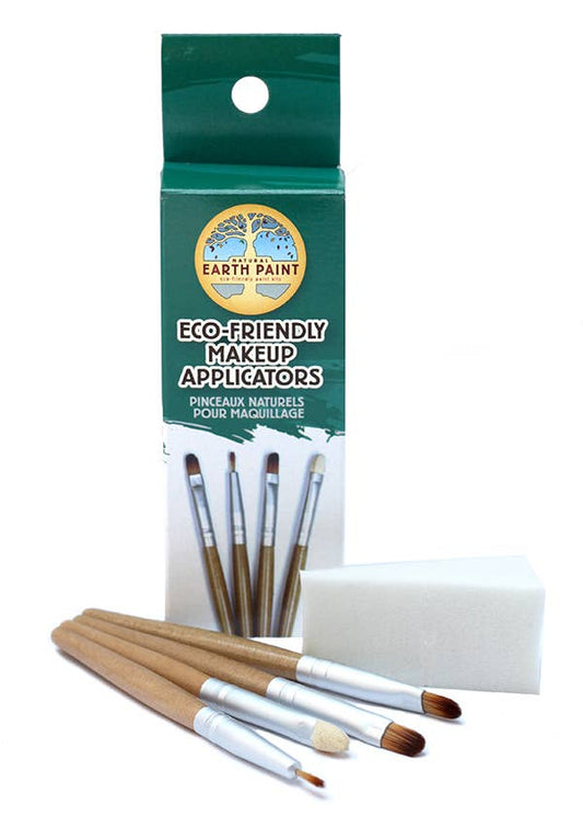 Natural Earth Paint - Eco Make-up Applicator Set