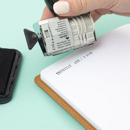 AC Point Planner Roller Stamp - Date