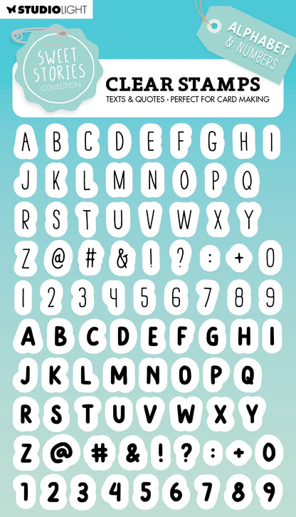 Studio Light Clear Alphabet Stamps