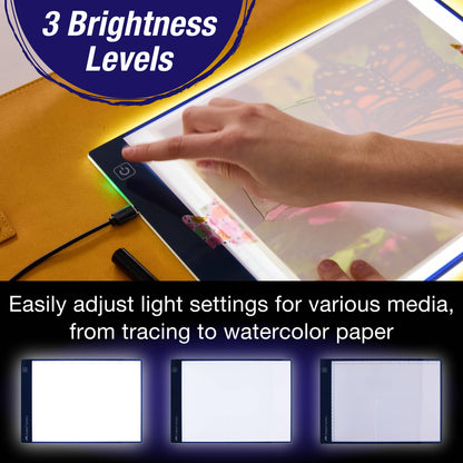 Faber-Castell - LED Light Tracing Tablet Board for Arts and Crafts
