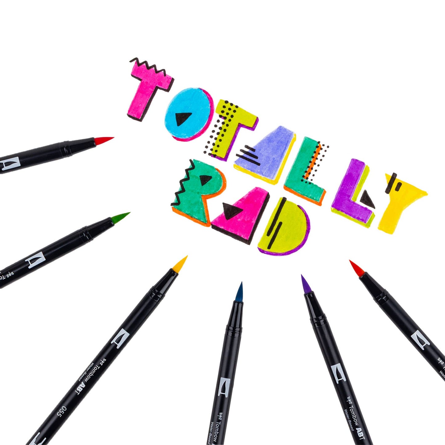 Tombow - Dual Brush Pen Art Markers 10-Pack, Eighties
