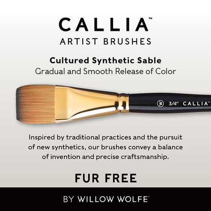 Willow Wolfe Callia Artist Dagger Brush