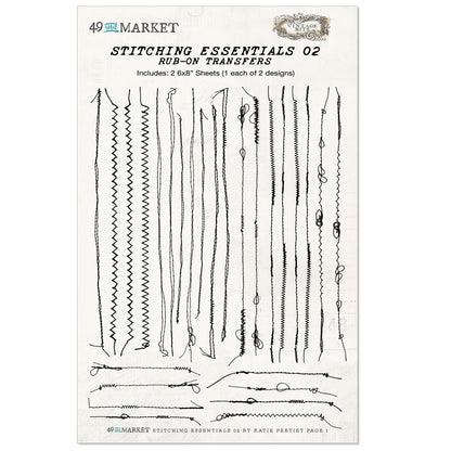 49 and Market Rub-on Transfers