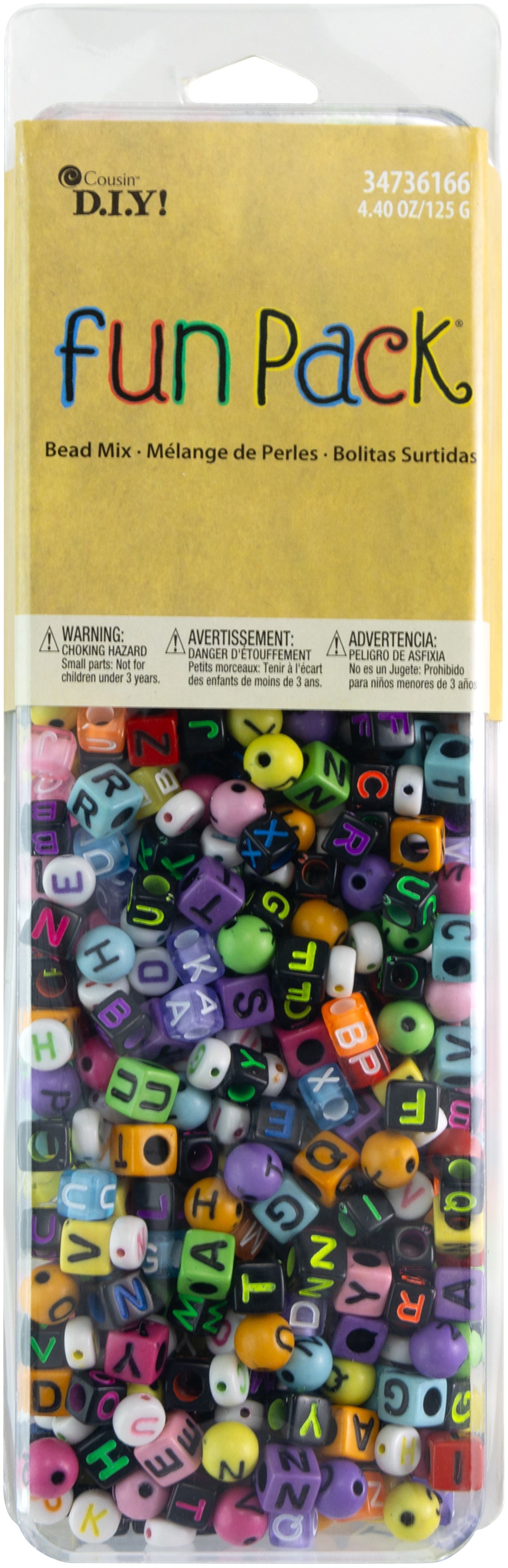 Cousin DIY Alphabet Bead Mix