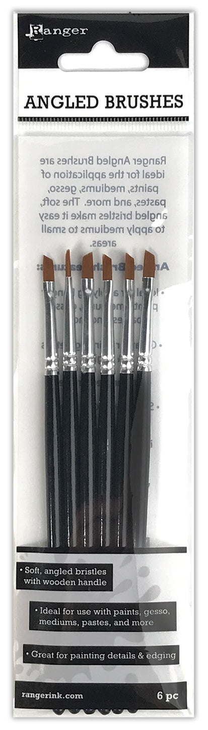 Ranger Angled Brushes 6/pk