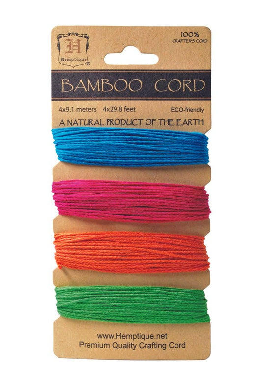 Hemptique - Bamboo Cord Card