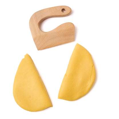 elseware unplug / eco-kids - Eco-Dough Wooden Tools - 12 Assorted, All-Natural, Kid-Safe