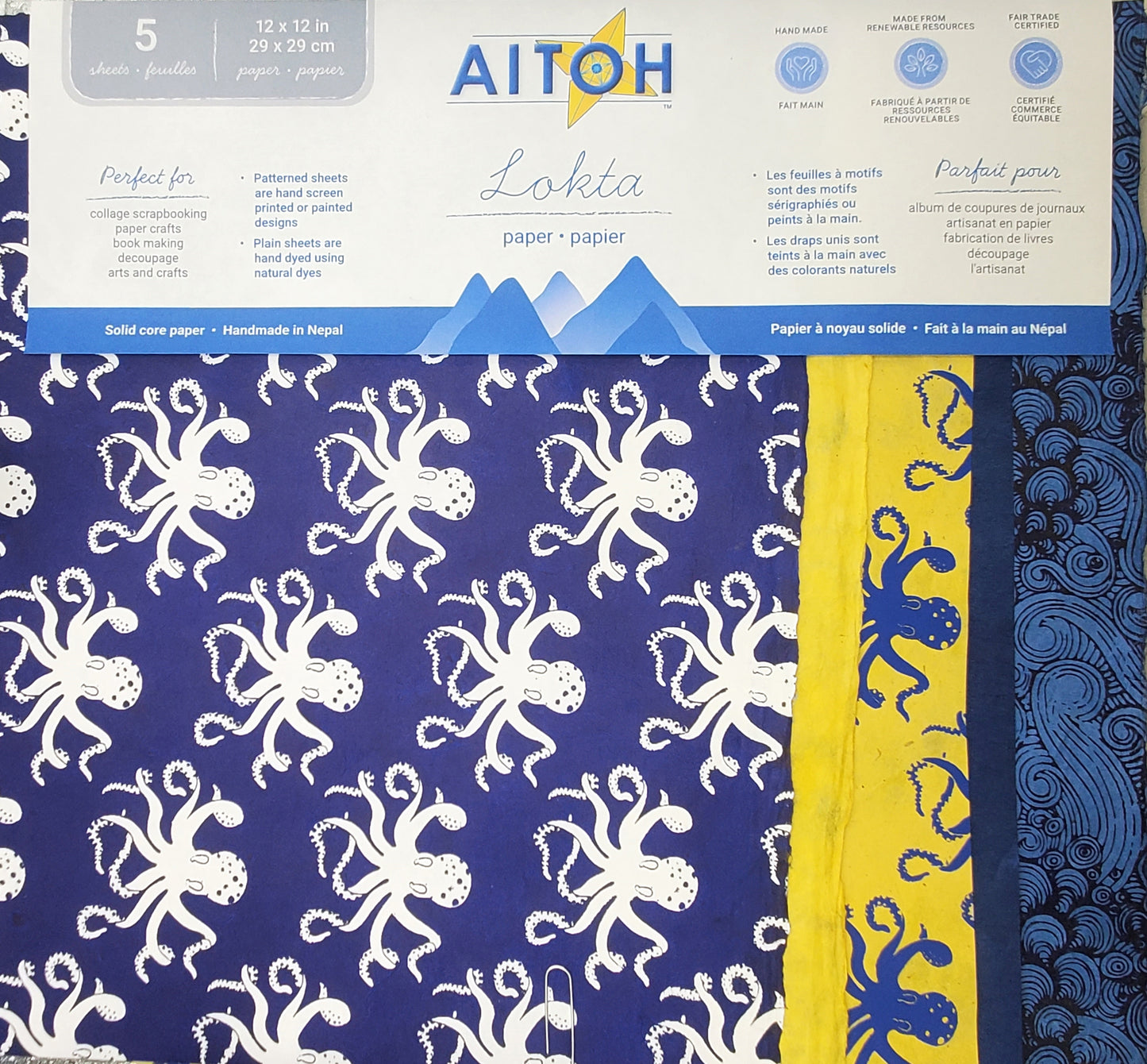 Aitoh Lokta Paper 8.5x11 5/pk