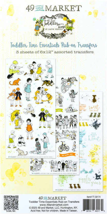 49 and Market Rub-on Transfers