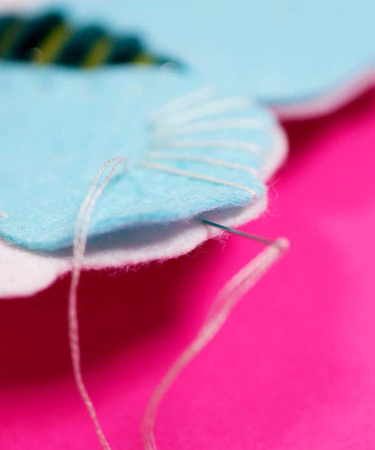 Benzie Design - Blue Moth Felt Ornament Kit