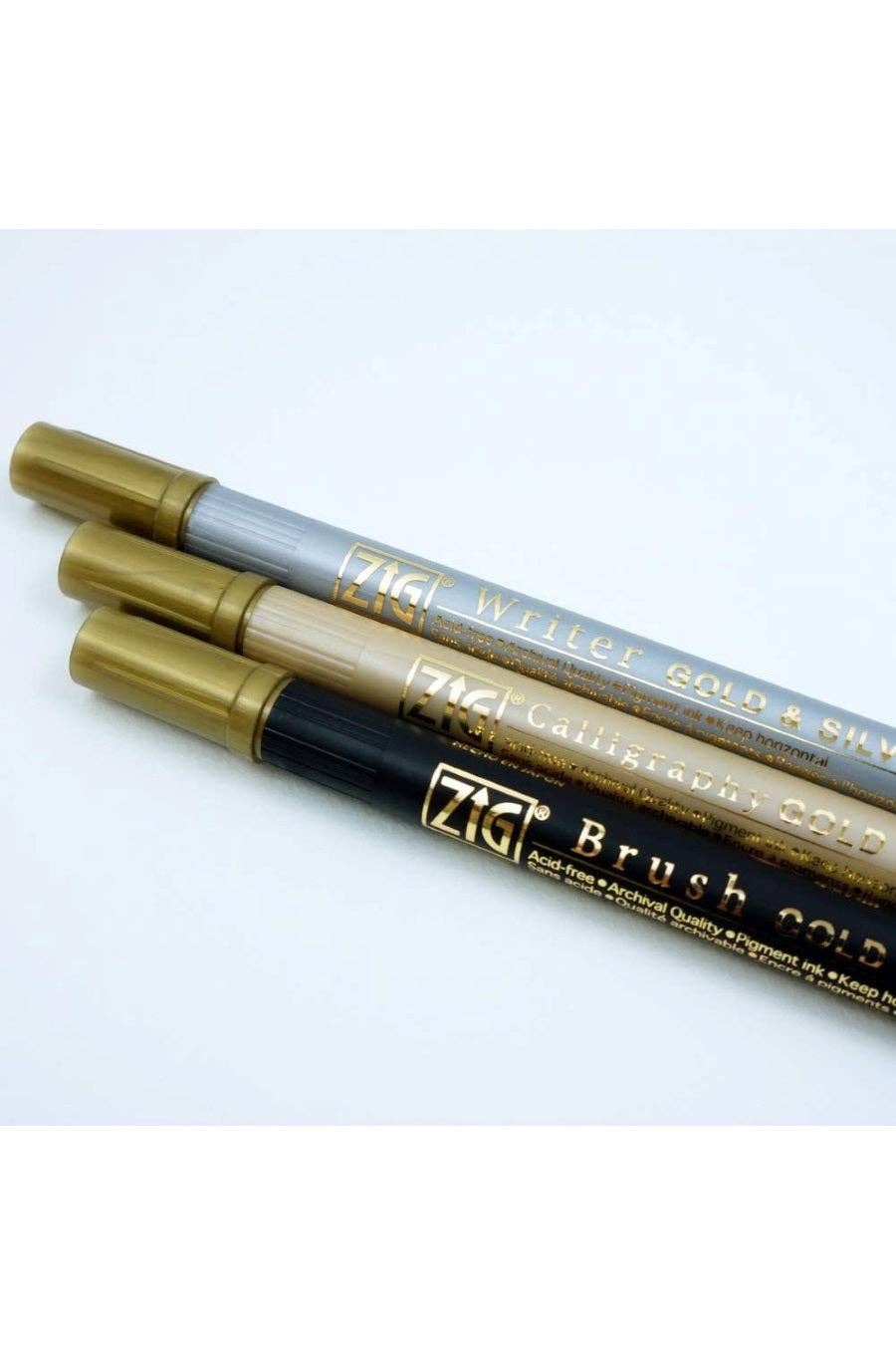 Kuretake Gold and  Silver Assortment Set