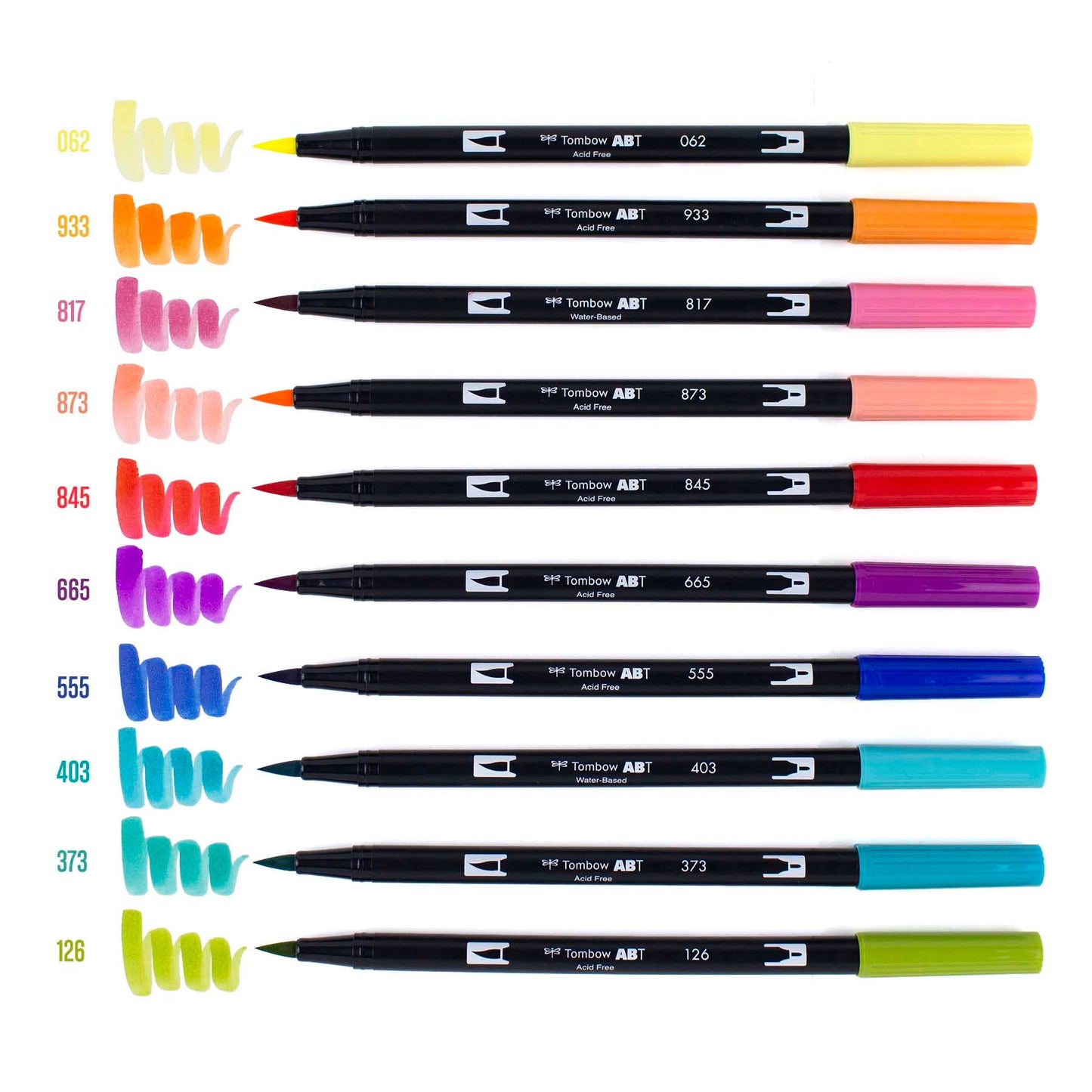 Tombow - Dual Brush Pen Art Markers: Retro - 10-Pack