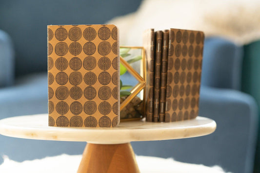 Pounded Yam Productions - African Print Ankara-Inspired Pocket Notebooks - Dots