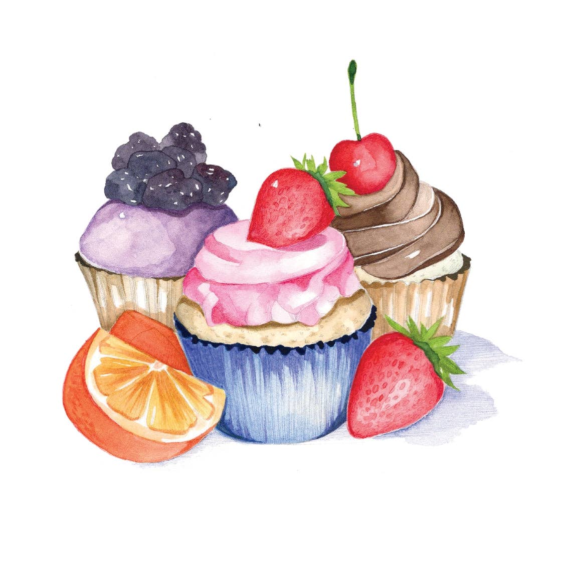 Willow Wolfe USA - Sweet Treats Watercolor Workbook by Nya Wolfe