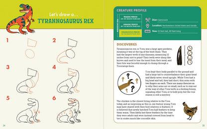 Rocky Nook - The Dinosaur Explorer's Drawing Guide For Kids
