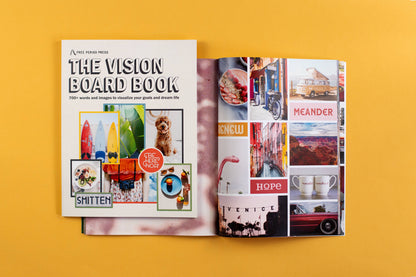 Free Period Press - The Vision Board Book: 700+ Words & Images