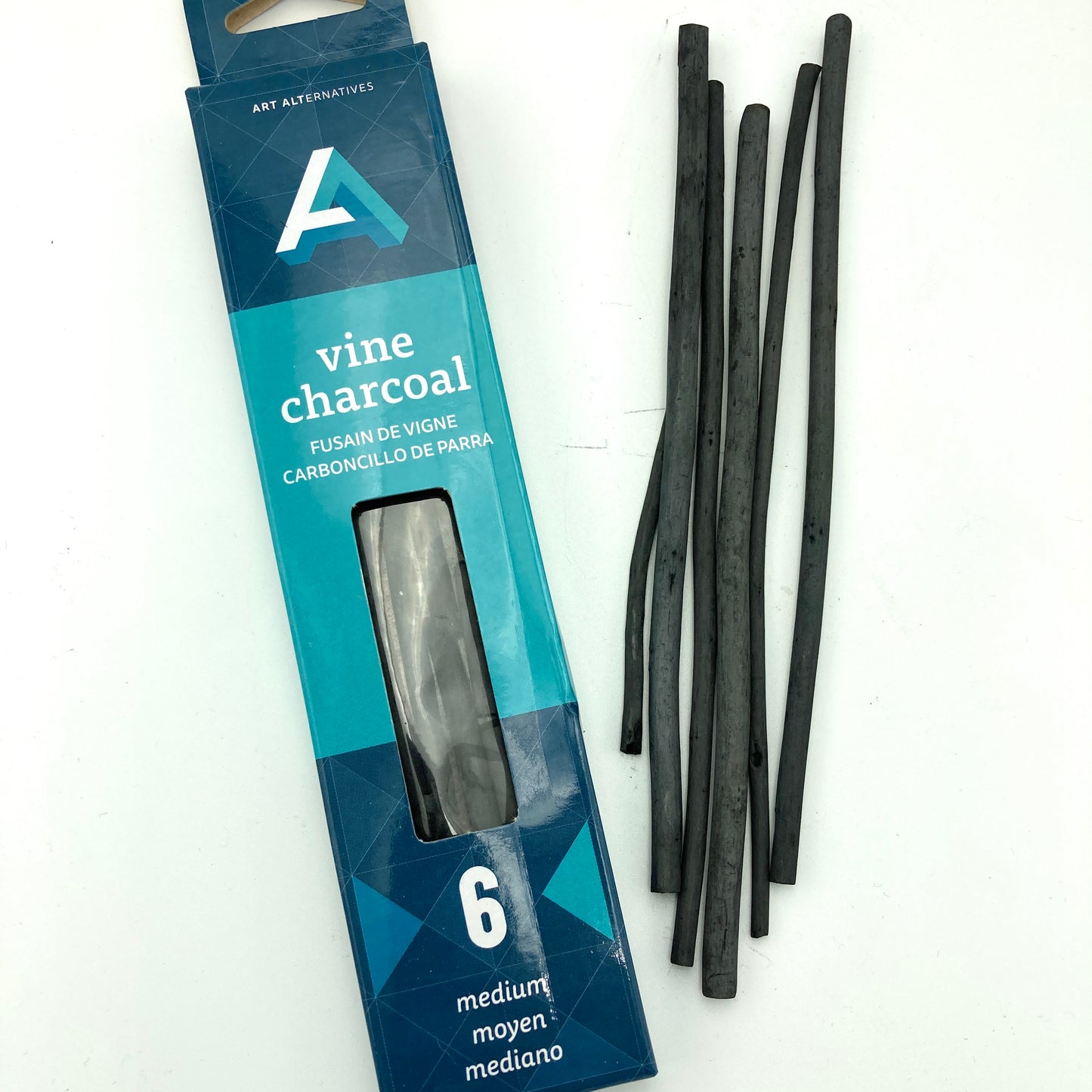AA Vine Charcoal 6/bx