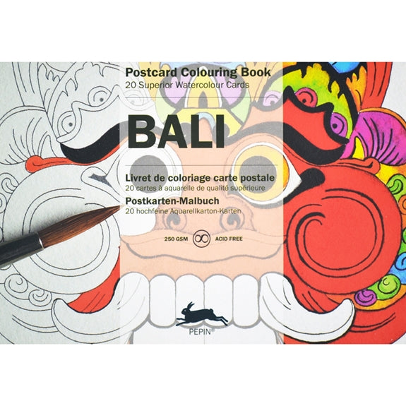 Pepin Postcard Colouring Book