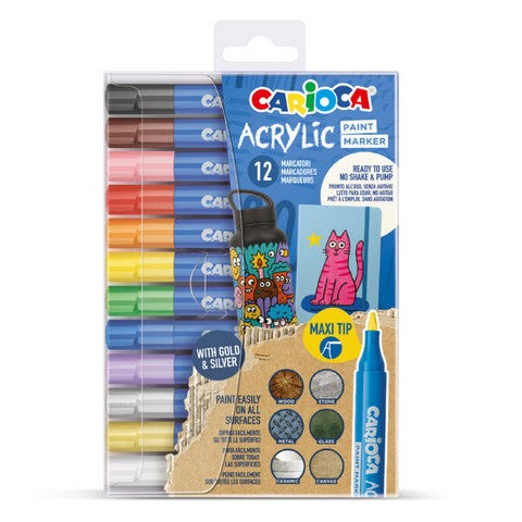 Carioca Acrylic Paint Markers